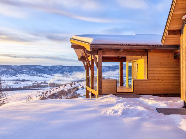 Lot 18 34815 Panoraa Dr. Steamboat Springs  CO 80487 Exterior HDR Image 12 640x480 c - Homesite #18: SUNSET RETREAT - SOLD