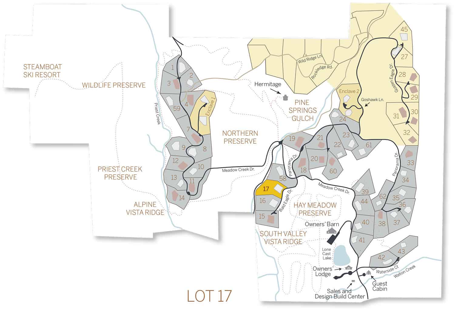 Lot17 Plot Map - Homesite #17
