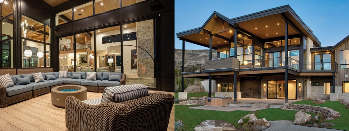 Presenting Mountain Contemporary luxury living, built by Alpine Master Builders.